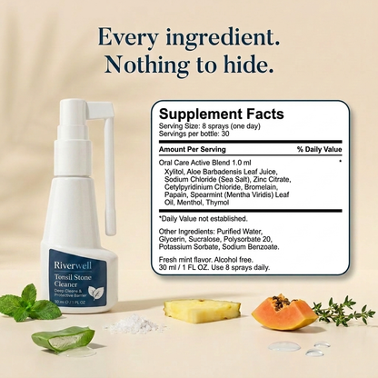 Tonsil Stone Spray — Reach & Clean Hidden Bacteria