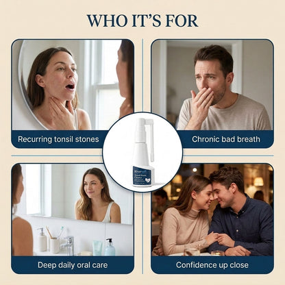 Tonsil Stone Spray — Reach & Clean Hidden Bacteria